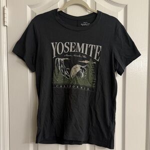 Abercrombie & Fitch Black Yosemite Tee